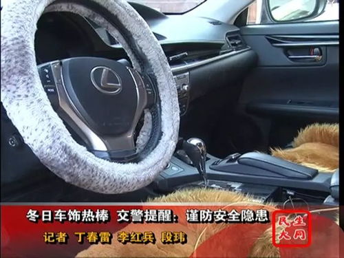 冬日棉毛車飾受熱捧 交警提醒 謹(jǐn)防安全隱患