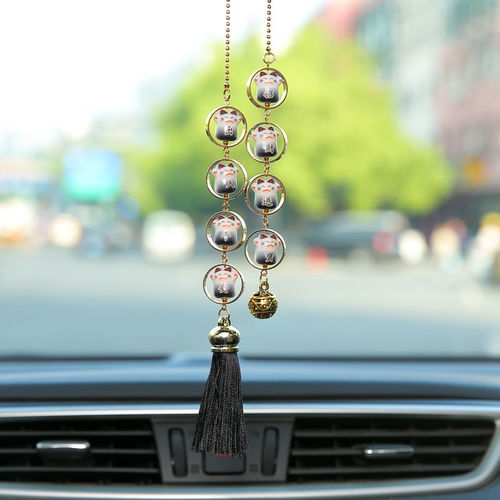 萌趣招財(cái)，一路生財(cái) 招財(cái)貓汽車掛件裝飾品的潮流魅力